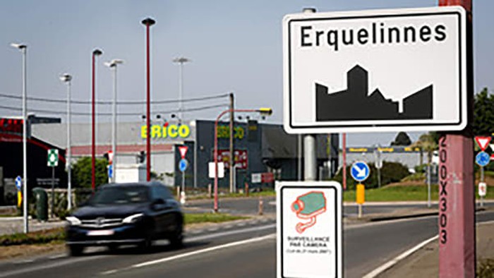 Kota Erquellines Belgia