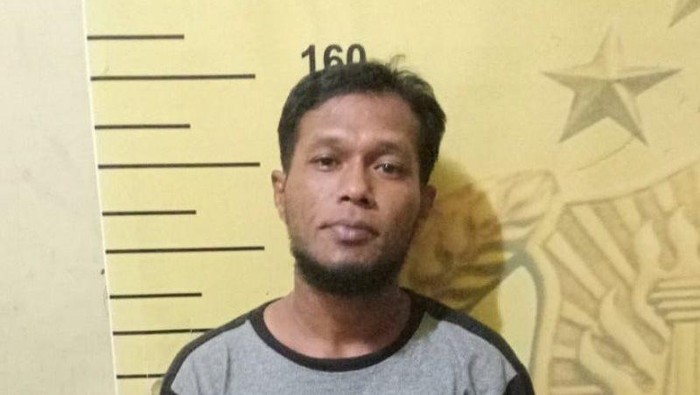 KR (33) pelaku pemerasan warga di Medan dengan modus mencatut SPSI (ANTARA/HO)