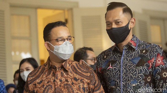 Ketua Umum Agus Harimurti Yudhoyono (AHY) menyebut pertemuan dengan Gubernur DKI Anies Baswedan sebagai nostalgia.