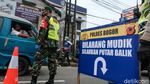 Nggak Mau Kecolongan Jalan Parung Bogor Juga Disekat