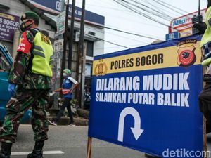 Nggak Mau Kecolongan Jalan Parung Bogor Juga Disekat