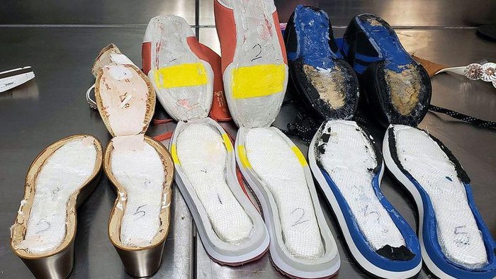 Penyelundupan Kokain di Sepatu