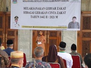 Meningkat, Gebyar Zakat Pemkab Serang Ramadhan Capai Rp 2,6 M