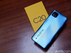 Unboxing Realme C20, HP Rp 1,2 Jutaan Punya Baterai 5.000 mAh