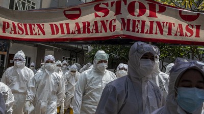 Siaga Nakes Wisma Atlet Antisipasi Lonjakan Kluster Mudik