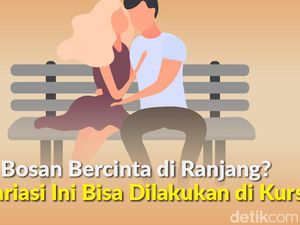 Variasi Menantang, 4 Posisi Ini Tak Harus Dilakukan di Ranjang
