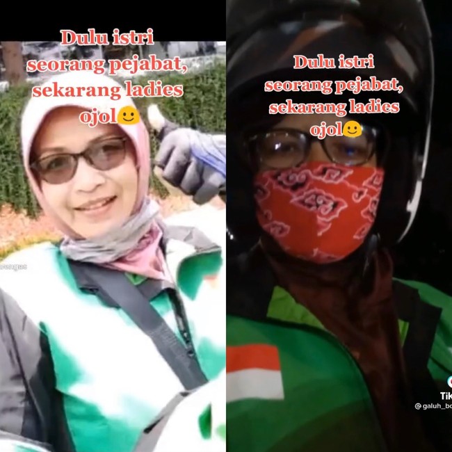 Kisah tersebut diunggah oleh Galuh di akun TikTok pribadinya @galuh_boengas. Wanita kelahiran Banjar, Kalimantan Selatan itu tampak semangat dan selalu tersenyum ketika di dalam video TikTok. Namun di balik senyumnya, ia menyimpan kenangan pahit. Foto: Dok. Tangkap layar akun TikTok @galuh_boengas.