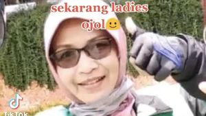 Ini Potret Wanita yang Dulu Istri Pejabat Kini Jadi Ojek Online di Cirebon