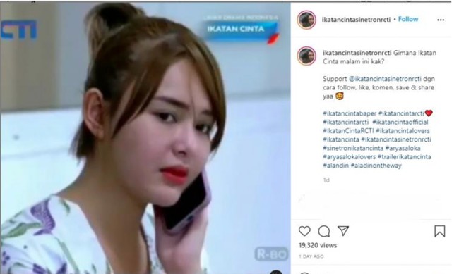Baru-baru ini Amanda Manopo tengah mendapat sorotan karena penampilannya yang dinilai netizen terlihat berbeda. Bibirnya jadi terlihat lebih besar dan juga merah. Tak sedikiit yang mengiranya telah melakukan filler. Foto: Instagram/@ikatancintasinetronrcti