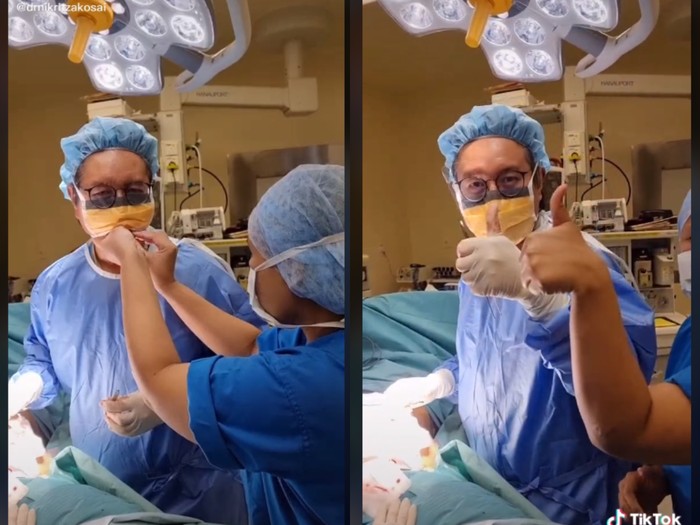 Dokter buka puasa di ruang operasi Bikin Haru! Ini Momen Dokter Bedah Buka Puasa saat Sedang Operasi Pasien