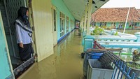 Selama empat tahun terakhir banjir rob yang terus menerjang sehingga membuat rumah warga rusak terkikis ombak.  