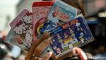 Jelang Lebaran, Pedagang Amplop Musiman Wara-wiri di Pasar Ciputat