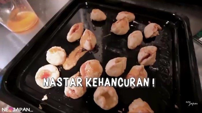 Nastar gagal ala Youtuber Jepang Eksperimen Seru YouTuber Indonesia di Jepang Saat Bikin Nastar, Gagal Total!