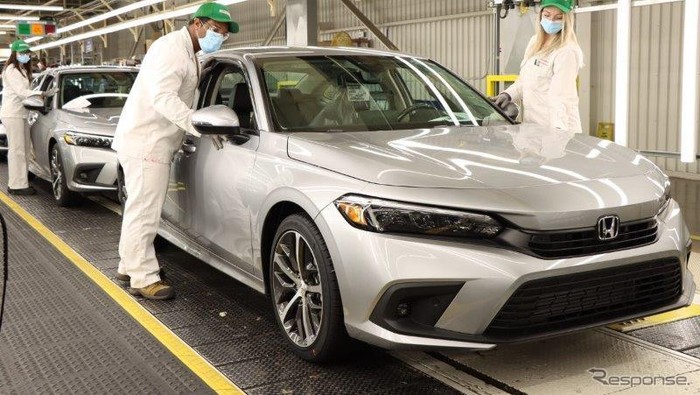 New Honda Civic Sedan diproduksi di Kanada
