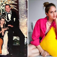 Cinta Laura memiliki darah blasteran yang didapatkannya dari sang ayah. Ayah Cinta sendiri merupakan orang asli Jerman. Foto: dok. Instagram/@herdianak