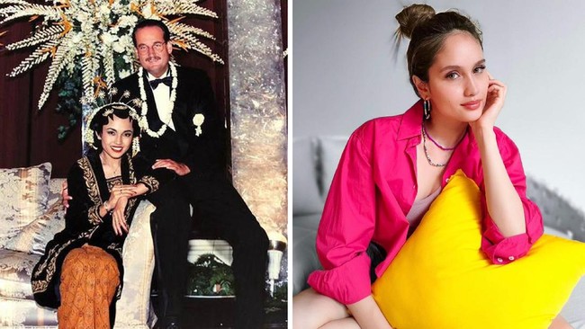 Cinta Laura memiliki darah blasteran yang didapatkannya dari sang ayah. Ayah Cinta sendiri merupakan orang asli Jerman. Foto: dok. Instagram/@herdianak