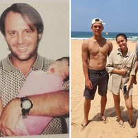 Terakhir ada potret Shane Rawless yang merupakan ayah dari Amanda Rawless. Shane sendiri merupakan orang asli Australia. Foto: dok. Instagram/@shanerawles