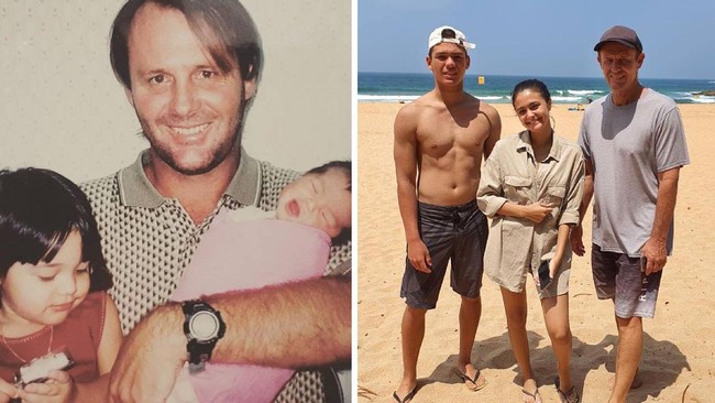 Terakhir ada potret Shane Rawless yang merupakan ayah dari Amanda Rawless. Shane sendiri merupakan orang asli Australia. Foto: dok. Instagram/@shanerawles