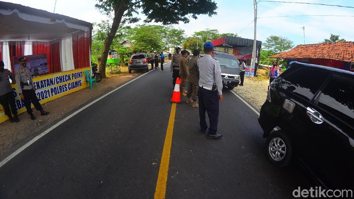 Penyekatan di Pangandaran