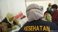 Posko penyekatan tersebar di sejumlah titik guna mencegah warga yang nekat pulang ke kampung halaman.  