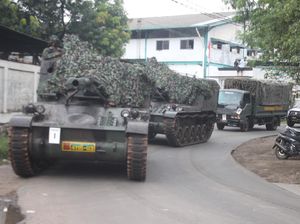 Penyebar Hoax Tank TNI buat Halau Pemudik Diciduk, Lalu Minta Maaf