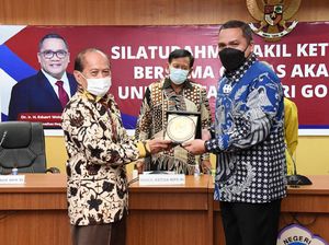Silaturahmi ke UNG, Syarief Hasan Serap Pendapat Akademisi soal GBHN