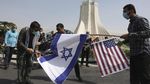 Warga Pakistan-Iran Bakar Bendera Israel di Hari Al Quds Sedunia