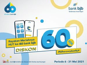 Genap 60 Tahun, bank bjb Gelar Ragam Promo di Ratusan Merchant