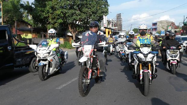 Kapolda NTB Irjen Mohammad Iqbal bersama Forkopimda patroli prokes jelang Idul Fitri