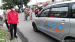 Momen Gibran Pantau Langsung Penyekatan Mudik
