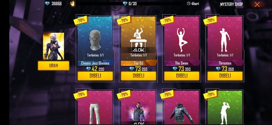 Mystery Shop Free Fire Bulan Mei Hadir, Sajikan Bundle Purple Shade & Violet Wraith!