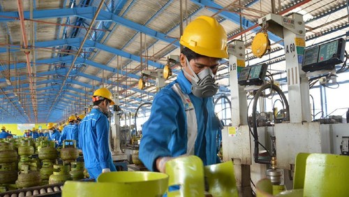 Ilustrasi Pasokan LPG