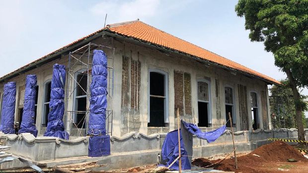 Rumah Cimanggis Peninggalan belanda di Kampus UIII Direhabilitasi