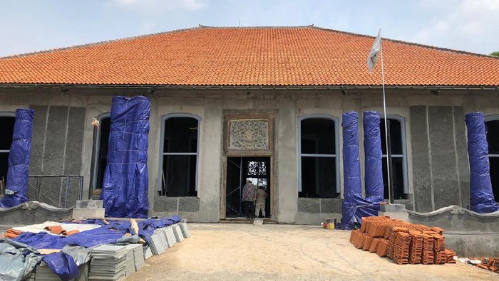 Rumah Cimanggis Peninggalan belanda di Kampus UIII Direhabilitasi
