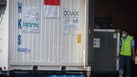 Selanjutnya jutaan vaksin ini akan diproses di Bio Farma, Bandung, Jawa Barat.