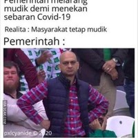 Walaupun sudah dilarang tapi pada kenyataannya sih masih banyak banget yang tetap pergi mudik. Kalau kamu tim mudik atau tetap di rumah? Foto: 1cak.com