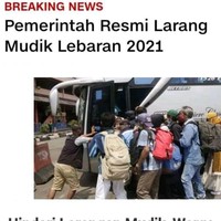 Warga Indonesia memang kayaknya punya beribu satu cara biar bisa tetap mudik. Agar terhindar dari larangan mudik, mudiknya lebih awal. Foto: 1cak.com