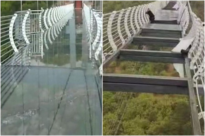 Jembatan kaca di China