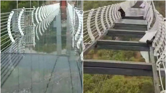 Jembatan kaca di China
