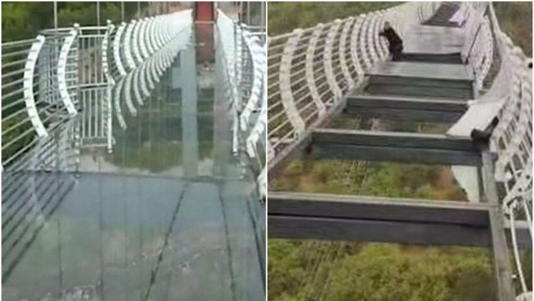 Jembatan kaca di China
