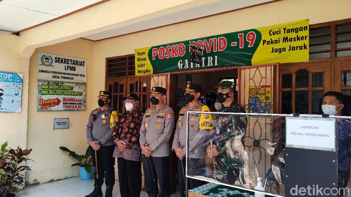Kepala Badan Pemeliharaan Keamanan (Kabaharkam) Polri Komjen Arief Sulistyanto di Kulon Progo, Minggu (9/5/2021).
