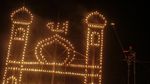Kerlap-kerlip Lentera Warnai Festival Lampu Colok di Pekanbaru