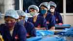 Potret Buruh Wanita di India Kerja Lembur di Tengah Ganasnya Corona