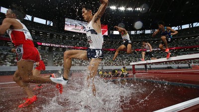 Aksi Para Sprinter di Test Event Olimpiade Tokyo