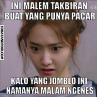 Yang masih jomblo, yuk semangat cari pacar setelah Lebaran biar Lebaran tahun depan nggak jomblo lagi. Foto: sobatandroid.com