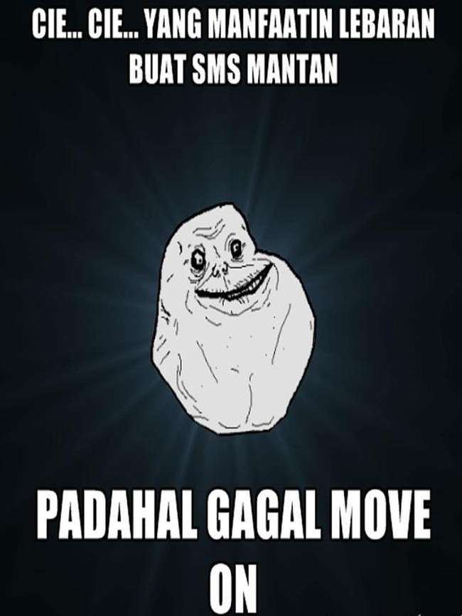 Demi bisa terhindar dari kejombloan di saat Lebaran, segala cara pun dilakukan. Salah satunya balik ngehubungin mantan lagi. Ayo ngaku siapa yang pakai cara ini juga? Foto: Facebook