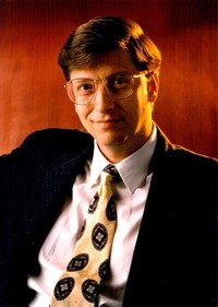 fotoinet potret langka bill gates remaja