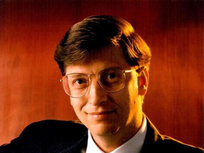fotoinet potret langka bill gates remaja