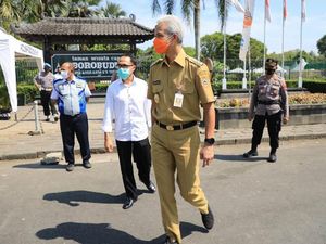 Libur Lebaran, Borobudur cs Ditutup, Ganjar Berikan Apresiasi
