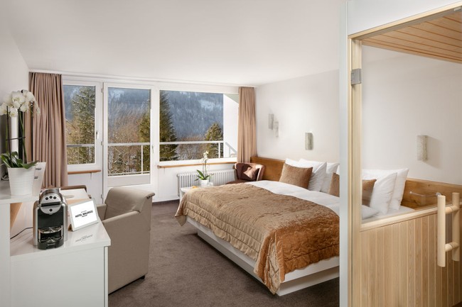 Hotel Waldegg menawarkan dua pilihan kamar yakni Superior Double Room dan Deluxe Double Room. Biaya menginap per malamnya mulai dari Rp 5,9 juta. Foto: Dok. Myswitzerland.com